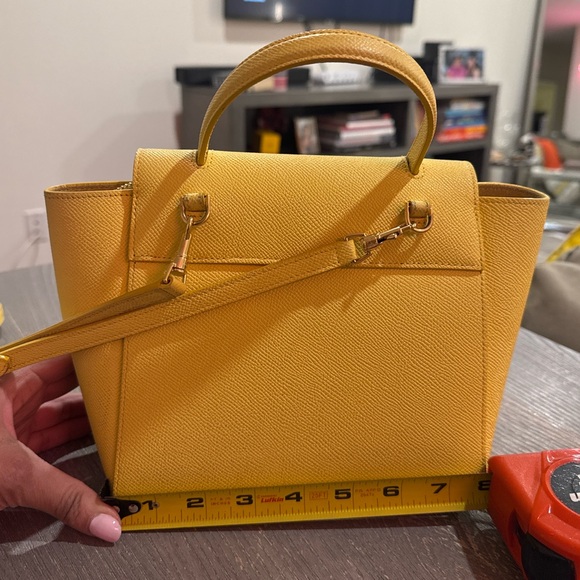 Celine Nano Belt Bag — Yellow (Calfskin Leather) - Picture 9 of 10